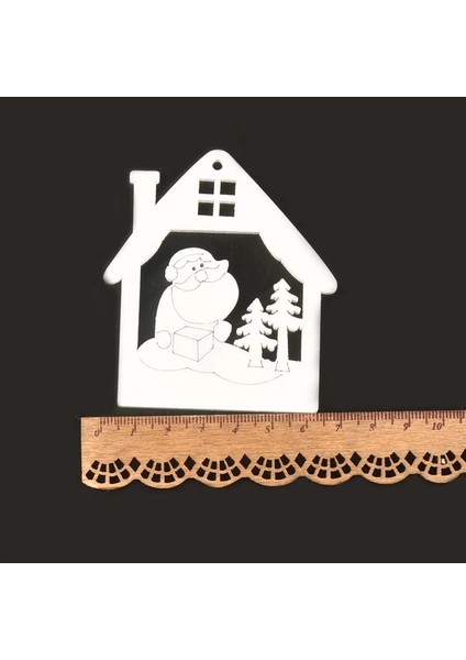 No.3 Tarzı Beyaz Kar Tanesi Ağacı Ahşap Dekorasyon Karalama Defteri Craft Için Dıy Ev Noel Ahşap Noel Ağacı Asılı Kolye Süsler Hediye (Yurt Dışından) fırsatları