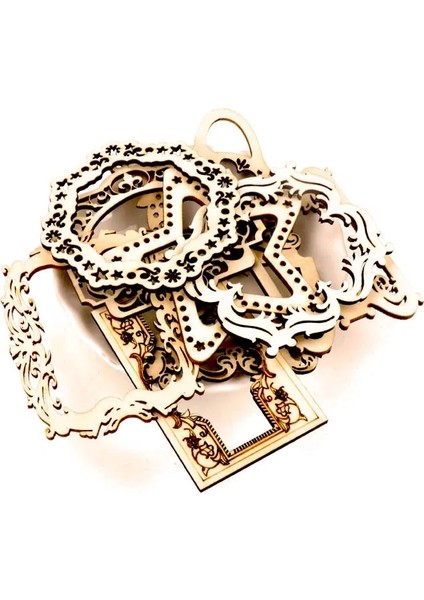 3. 70X68MM Stili 5 Adet mm Çin Tarzı Retro Çerçeve Dantel Desen Ahşap Scrapbooking Dikiş Ev Dekorasyon Zanaat El Yapımı Aksesuar Dıy (Yurt Dışından) fiyatları