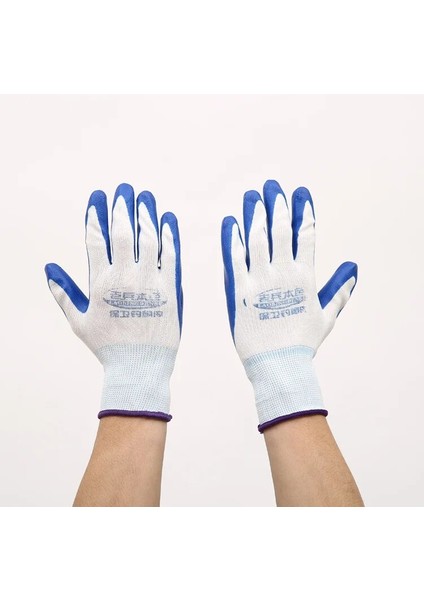 1 Çift Bahçe Eldiveni Güvenlik Eldiveni Naylon Nitril Kaplamalı Iş Eldiveni (Yurt Dışından) modelleri