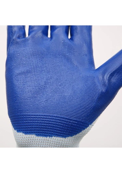 1 Çift Bahçe Eldiveni Güvenlik Eldiveni Naylon Nitril Kaplamalı Iş Eldiveni (Yurt Dışından) fırsatları