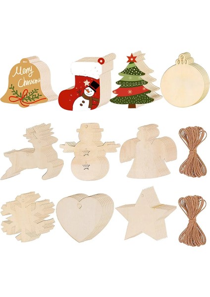 Noel Geyiği Stili 10 Parça Ahşap Noel Ağacı Asılı Kolye Süsleme Kuşgözü ile Bitmemiş Ahşap Kolye Dıy Çocuk Oyuncakları Tatil Dekor (Yurt Dışından) fiyatları