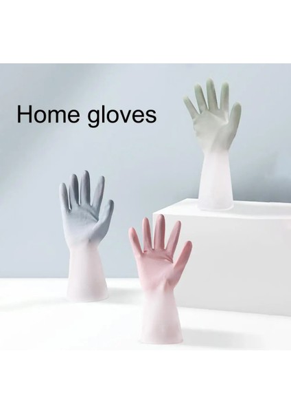 Mavi Stil M Boyutu 1 Çift Bulaşık Yıkama Eldiveni Uzun Kollu Elleri Koruyun Çamaşır Eldiveni Su Geçirmez Pvc Mutfak Temizlik Ev Eldivenleri Günlük Kullanım Için (Yurt Dışından) fırsatları