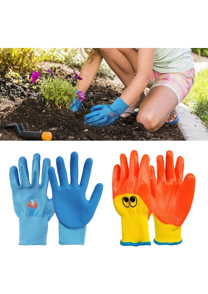 Turuncu Tarzı Çocuk Çocuk Koruyucu Eldiven Bahçe Anti Bite Cut Deniz Kabukları Koruyucu Toplayın (Yurt Dışından) modelleri