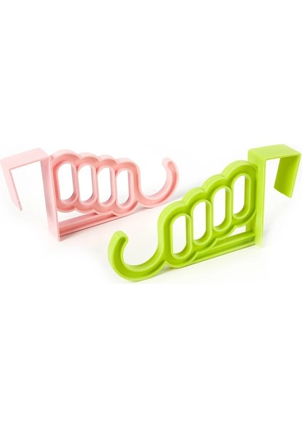 Pembe Tarzı Çok Fonksiyonlu Ev Aksesuarları Katlanabilir Elbise Askısı Kurutma Rafı 5 Delik Takım Banyo Kapısı Plastik Organizatör Depolama Rafı (Yurt Dışından) fiyatları