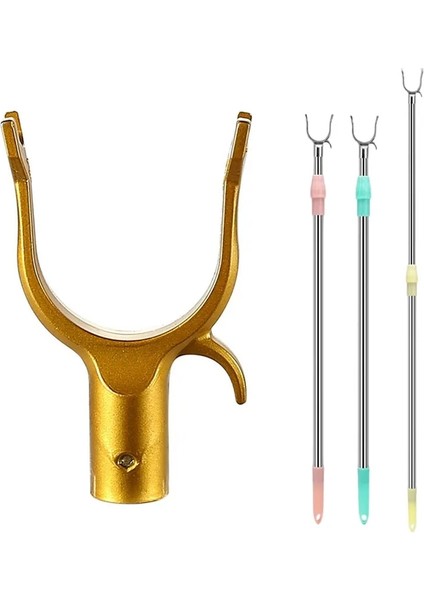 Bir Stil 1 Adet Elbise Çubuğu Eklemi Alüminyum Alaşımlı Elbise Çatalı Kafa Taşınabilir Ev Dayanıklı Elbise Askısı Metal Kafa Ev Aksesuarları (Yurt Dışından) fırsatları