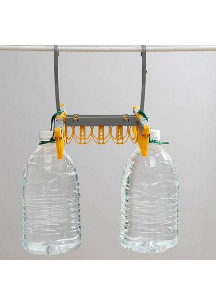 B-Beyaz Tarzı Katlanabilir Elbise Kurutma Rafı Çamaşır Asma Rafı Kapalı Açık Elbise Çorap Iç Klipler ile Askı (Yurt Dışından) indirimleri