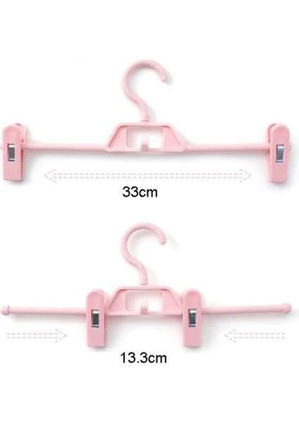 Siyah Stil 10 Parça Lastic Etek Pantolon Askısı 2-Ayarlanabilir Kaymaz Klipsli Gömlek, Elbise, Dayanıklı Sağlam Plastik Askı Için Döner Kanca (Yurt Dışından) modelleri