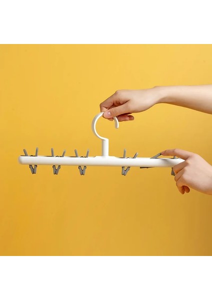 Turuncu Tarzı Çok Fonksiyonlu Plastik 6 Klip Katlanır Çocuk Yetişkin Elbise Kurutma Makinesi Askısı Rüzgar Geçirmez Çorap Iç Kurutma Rafı (Yurt Dışından) modelleri