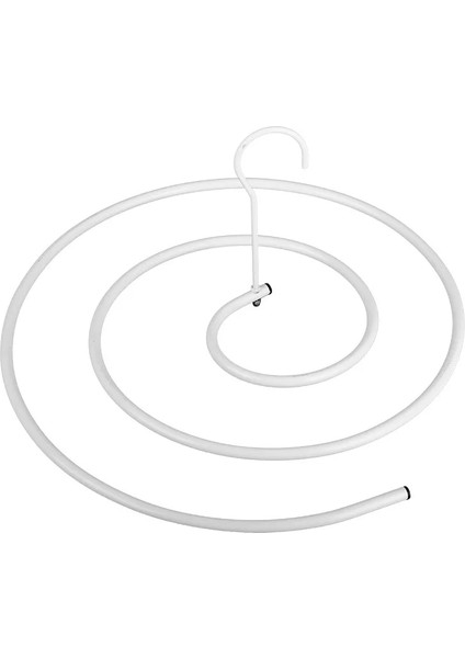 Fildişi Tarzı Paslanmaz Çelik Yuvarlak Spiral Yorgan Çarşaf Askısı Kurutma Rafı Döner Kurutma Rafı Balkon Aksesuarları (Yurt Dışından)