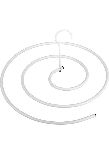 Fildişi Tarzı Paslanmaz Çelik Yuvarlak Spiral Yorgan Çarşaf Askısı Kurutma Rafı Döner Kurutma Rafı Balkon Aksesuarları (Yurt Dışından) fırsatları