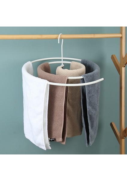 Fildişi Tarzı Paslanmaz Çelik Yuvarlak Spiral Yorgan Çarşaf Askısı Kurutma Rafı Döner Kurutma Rafı Balkon Aksesuarları (Yurt Dışından) indirimleri