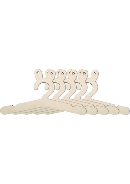 30X16X0,3CM Tarzı 5 Adet Bebek Yaratıcı Askı Raf Bebek Ahşap Elbise Askısı Ev Kız Prenses Odası Kreş Dekor Çocuklar Için Mevcut (Yurt Dışından)