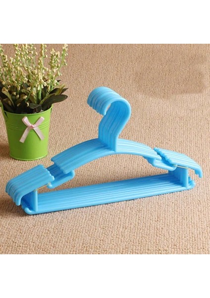 No.1 Stili 10 Parça Lot Taşınabilir Elbise Askısı Çocuk Çocuk Yürümeye Başlayan Bebek Giysileri Ceket Plastik Askılar Kanca Ev Sıcak Satış Organizatör (Yurt Dışından) fırsatları