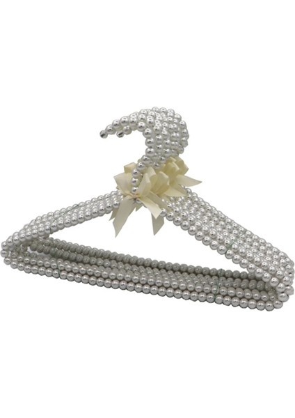 BEYAZ-24CM Tarzı 5 Adet Güzel Inci Elbise Askısı Bling Elmas Yay Elbise Rafı Kemer Atkı Askıları Kız Dolap Rafları Çocuk Askıları Organizatör (Yurt Dışından) fiyatları