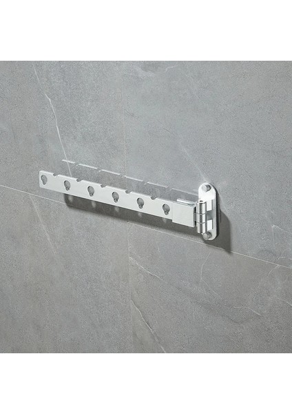 Siyah Stil Katlanır Asılı Raf Duvara Monte Çamaşır Ipi Kapalı Açık Elbise Askısı Kanca Ev Depolama Donanım Aksesuarları (Yurt Dışından) modelleri