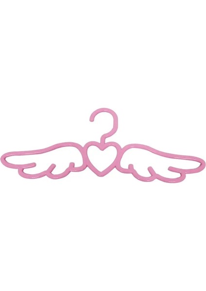 Pembe Tarzı 4 Renk Melek Kanadı Aşk Kalp Elbise Askısı Eşarp Kravat Iç Çamaşırı Çanta Depolama Rafı Ev Yatak Odası Için Gardırop Askısı (Yurt Dışından)