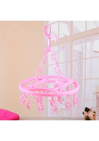 No.2 Tarzı Lothes Kurutma Rafı Klip Kalınlaşma Plastik Yuvarlak Kare Raflar Askılar Iç Giyim Sütyen Çorap Kurutma Rafı Giydirin (Yurt Dışından)