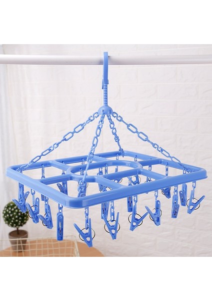 No.2 Tarzı Lothes Kurutma Rafı Klip Kalınlaşma Plastik Yuvarlak Kare Raflar Askılar Iç Giyim Sütyen Çorap Kurutma Rafı Giydirin (Yurt Dışından) fırsatları