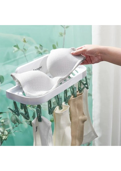 Sarı Stil Çamaşır Kurutma Rafı Çorap Rafı Katlanabilir Pp Kurutma Rafı Witlotheocks Iç Giyim Elbise Kurutma Makinesi Yurt Için Ev Gereçleri (Yurt Dışından) fırsatları