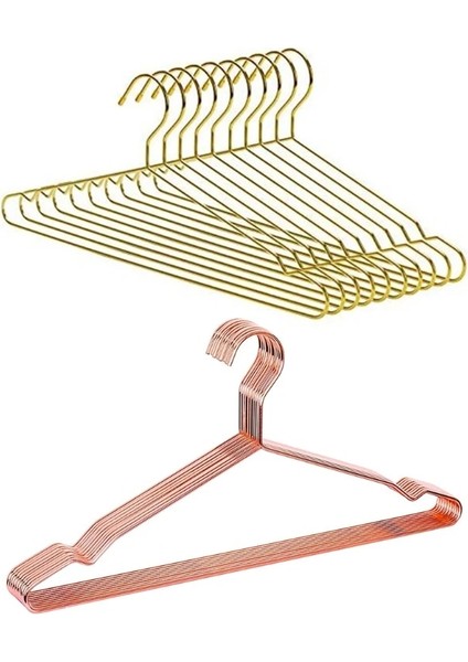 Altın Tarzı Çentikli Ağır Hizmet Tipi Metal Askılar Elbise Ceket Takım Elbise Gömlek Organizatör (Yurt Dışından) fiyatları