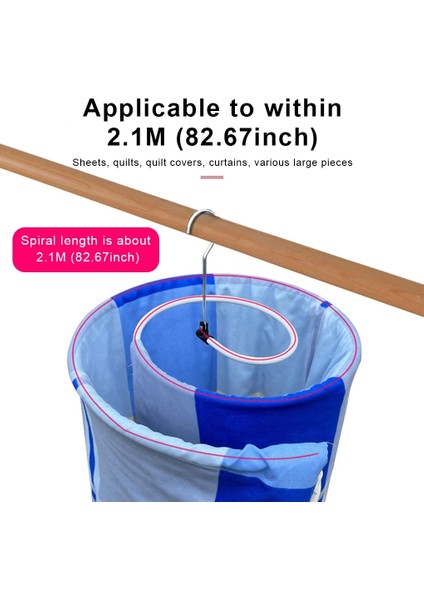 Gümüş Tarzı Yuvarlak Spiral Yorgan Çarşaf Askısı Paslanmaz Çelik Döner Kurutma Rafı Yerden Tasarruflu Battaniye Asılı Kurutucu Dış Mekan Için (Yurt Dışından) modelleri