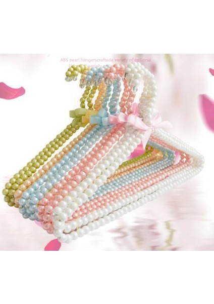 Mavi Stil 5 Adet Inci Askı Çocuk Yay Rafları Köpek Askıları Çamaşır Kancaları Plastik Giyim Kancaları Pet Kedi Çocuklar Moda Bebek Askıları (Yurt Dışından) fırsatları