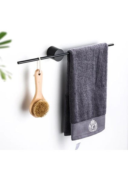 G40CM Tarzı Hafif Lüks Havlu Askısı Yaratıcı Fırçalanmış Altın Ayarlanabilir Tek Çubuk Banyo Havlusu Askısı Iskandinav Minimalist Banyo Havlu Çubuğu (Yurt Dışından)