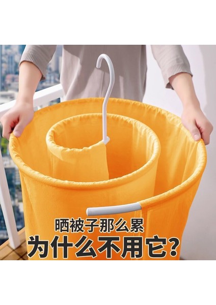 Dikdörtgen Stili Paslanmaz Çelik Yuvarlak Spiral Yorgan Çarşaf Askısı Battaniye Askısı Yerden Tasarruf Döner Kurutma Rafı Açık Ev Balkon Askısı (Yurt Dışından) indirimleri