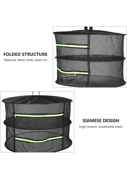 Siyah Stil 60X60CM Kuru Örgü Elbise Askısı Kurutma Rafı Katlanabilir Kurutucu Rafı (Yurt Dışından) fırsatları