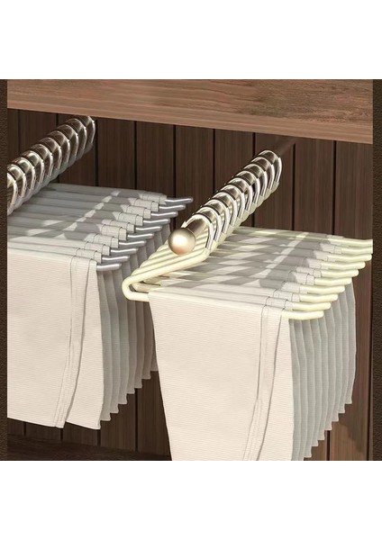 Siyah Stil 10 Parça 35CM Paslanmaz Çelik Pantolon Askısı Elbise Organizatör Dolap Pantolon Rafı Dolap Depolama Yerden Tasarruf Sağlayan Kurutma Rafı (Yurt Dışından) indirimleri