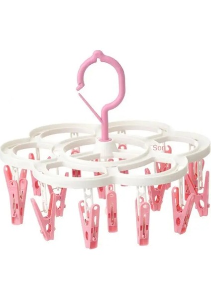 No.2 Tarzı 360 Açı Döner Tasarım Plastik Elbise Kurutma Makinesi Rafı Plastik Witlips Katlanır Elbise Kurutma Makinesi Askısı Rüzgar Geçirmez Dayanıklı Askı (Yurt Dışından) modelleri