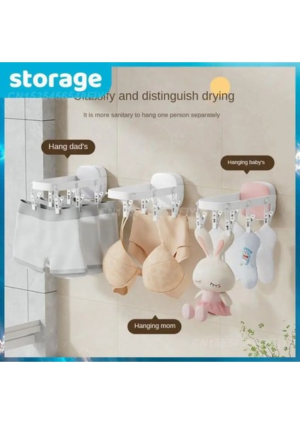 Bronz Tarzı Pu Olmadan Duvara Asılan Katlanabilir Iç Giyim ve Çorap Kurutma Rafı Süper Yük Taşıma Kapasitesi Katlanır Il Alanı (Yurt Dışından) fırsatları