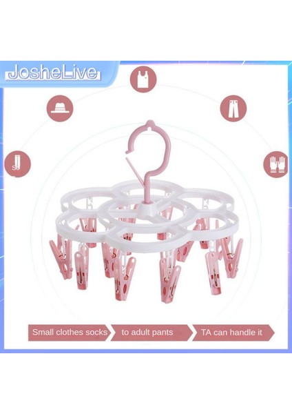 No.5 Tarzı Rüzgar Geçirmez Plastik Elbise Kurutma Makinesi Rafı Witlips Dayanıklı Plastik Kurutma Rafı Organize Açı Döner Tasarım Plastik Askı (Yurt Dışından) fırsatları