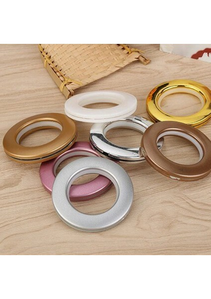 Altın Tarzı Çiçek Perde Halkaları Çubuk Kancaları Pencere Aksesuarları Küçük Cafe Perdelik Paneli (Yurt Dışından) modelleri