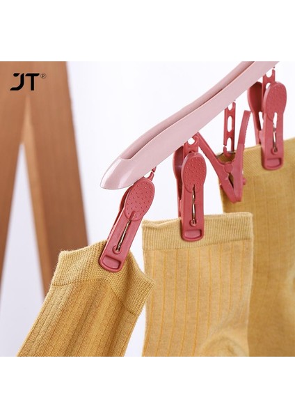 Yeşil Stil 360 Dönen Çorap Elbise Iç Giyim T-Shirt Askıları Elbise Için Çok Fonksiyonlu Plastik Elbise Rafı Kurutma Depolama Askıları (Yurt Dışından) fırsatları