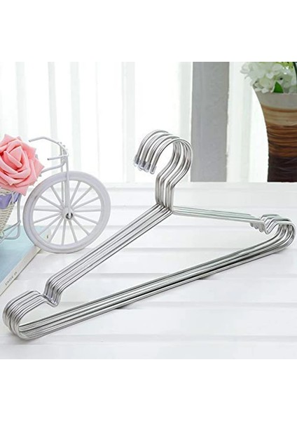Askılar Paslanmaz Çelik 40 cm Elbise Askıları Standart Çentikli Askı Yerden Tasarruf (Yurt Dışından) fiyatları