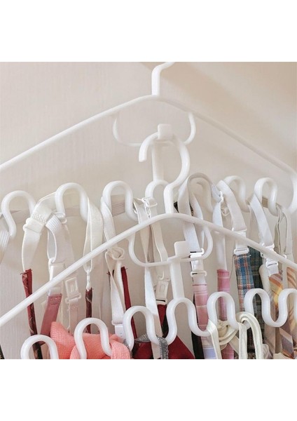 S Tarzı Yerden Tasarruf Elbise Rafı Elbise Kurutma Rafı Çok Fonksiyonlu Plastik Dalgalar Destek Askıları Iyi Yük Taşıma Kapasitesi Dayanıklı (Yurt Dışından) fiyatları