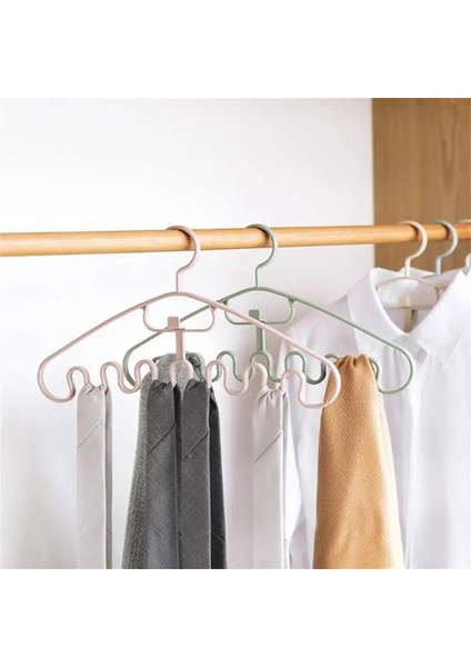 S Tarzı Yerden Tasarruf Elbise Rafı Elbise Kurutma Rafı Çok Fonksiyonlu Plastik Dalgalar Destek Askıları Iyi Yük Taşıma Kapasitesi Dayanıklı (Yurt Dışından) fırsatları