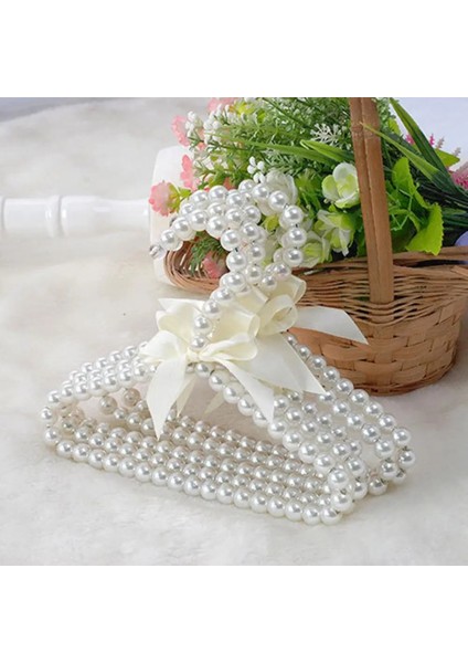 Mavi Stil Ev Için Yay Kaymaz Abs Çocuk Sahte Inci Raflı Elbise Askısı (Yurt Dışından) fiyatları