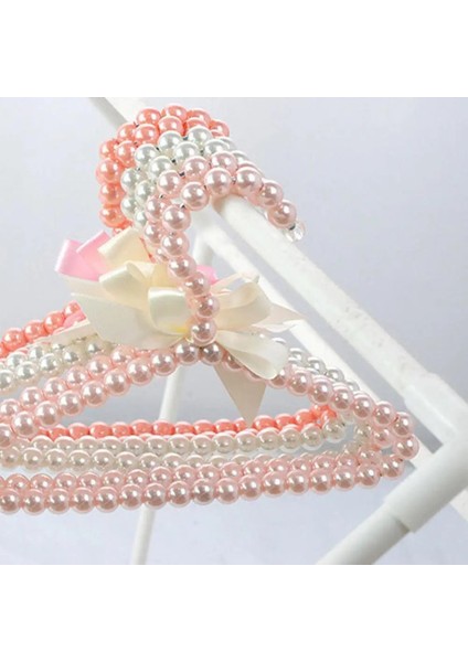 Mavi Stil Ev Için Yay Kaymaz Abs Çocuk Sahte Inci Raflı Elbise Askısı (Yurt Dışından) indirimleri