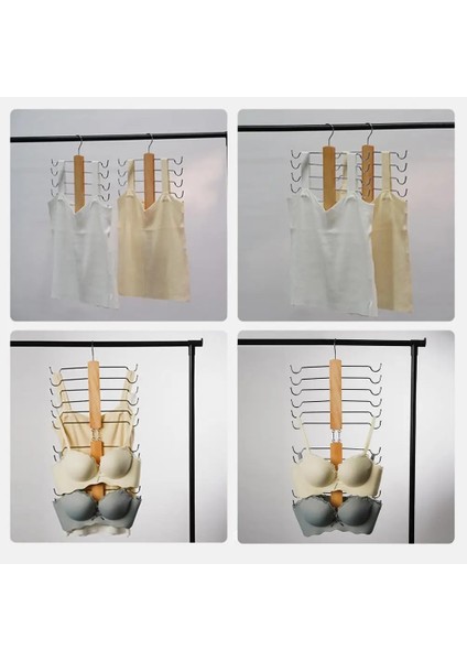 Gümüş Tarzı Kaşkorse Organizatör Kullanışlı Pürüzsüz Ftrong Yük Taşıyan Yurt Temini Tank Top Askı Yelek Askısı (Yurt Dışından) fırsatları