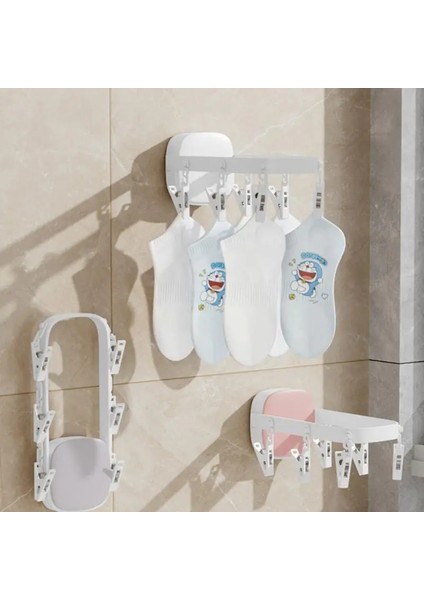 Gri Tarzı Katlanır Elbise Kurutma Makinesi Askı Çocuk Yetişkinler Elbise Kurutma Makinesi Rüzgar Geçirmez Çorap Iç Çamaşırı Plastik Kurutma Rafı Çorap Depolama Tutucular (Yurt Dışından) modelleri