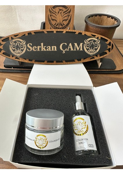 Anka Plus Saf Hyluronik Asit Içeren Kolajen Serum Kolajen Ip Cilt Bakım Serumu Collagen Serum