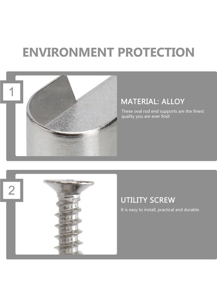Gümüş Tarzı 4.8X2X1.1CM Loset Çubuklar Duş Çubuğu Tutucu Dolap Boru Tutucu Dolap Çubuğu Donanım Perdeleri Çubuk Köşe Perde Çubuğu Bom Standı (Yurt Dışından) modelleri