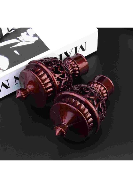 Altın Tarzı Açık Perde Dekoratif Pencere Çubuk Kafa Fiş Perdeleri Kap Vintage Perdelik Süslemeleri Takma (Yurt Dışından) fırsatları