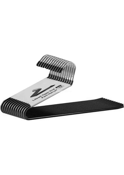 Siyah Stil Pantolon Hangerack Ağır Hizmet Askıları Açık Uçlu Hayır Keskin Kenarlar Için 4 Renk Kot Askısı Pantolon Gevşek Askılar Dropship (Yurt Dışından)