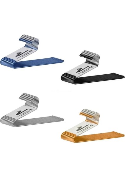 Siyah Stil Pantolon Hangerack Ağır Hizmet Askıları Açık Uçlu Hayır Keskin Kenarlar Için 4 Renk Kot Askısı Pantolon Gevşek Askılar Dropship (Yurt Dışından) modelleri