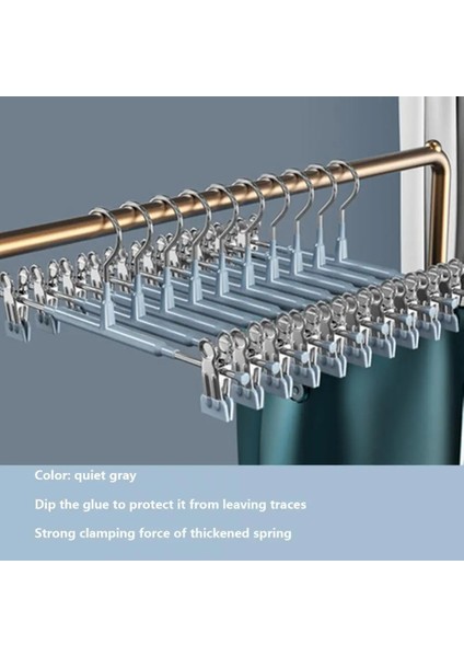 No.4 Stili Yerden Tasarruflu Çorap Etekler Paslanmaz Çelik Pantolon Kot Eşarp Pantolon Giyim Klip Yetişkin Çocuk Giyim Giyim Pantolon Askısı (Yurt Dışından)