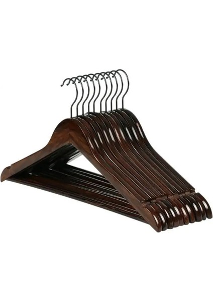 B Tarzı Kurutma Rafı Dayanıklı Kurutma Tutucu Hiçbir Deformasyon Ev Elbise Rafı Yetişkin Askıları Ev Elbise Organizatör Portmanto Ahşap (Yurt Dışından)