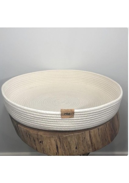 Dekoratif Sepet Ekru Renk 21x5 cm Eviniz İçin Şık ve Kullanışlı Çözüm fiyatları